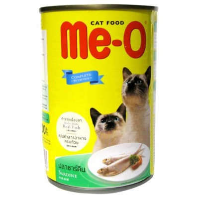 Me-o Canned Sardine in Jelly Cats Food 400g